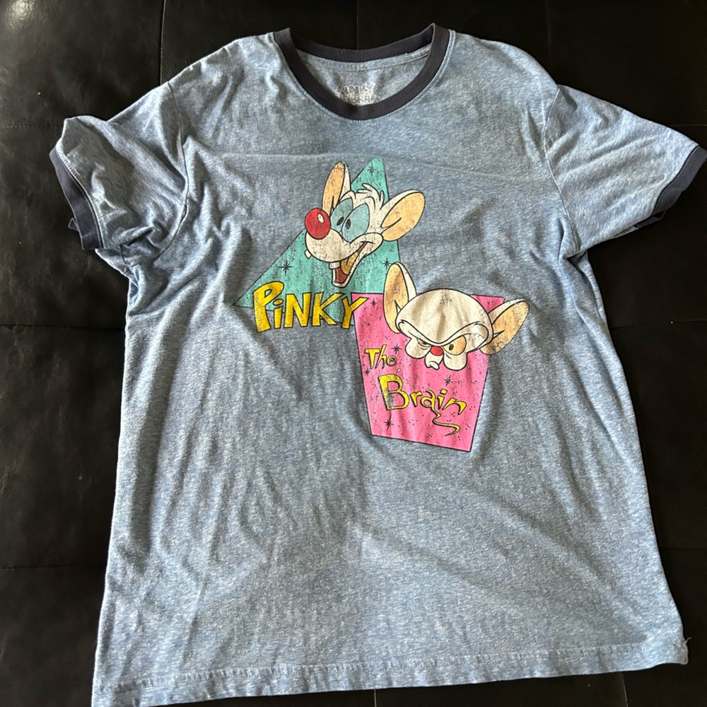 Pinky and The Brain Graphic Tee - Blue